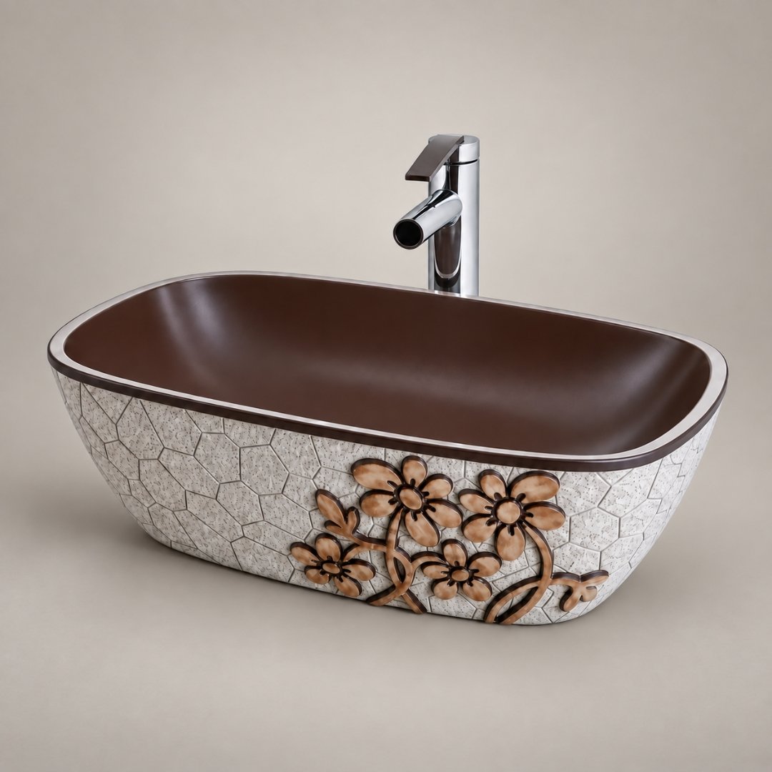 Sonet Titanium Premium, table top basin (view 3)